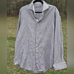 Robert Graham  Houndstooth Long Sleeve Shirt